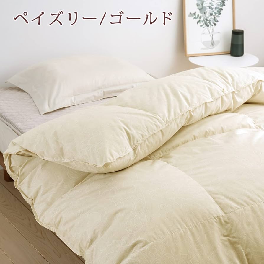 フォロー割 未使用羽毛掛け布団 ダウン 90％ 350dp 日本製 ハンガリー産 昭和西川 100年羽毛］羽毛布団 日本製ハンガリー産ホワイト